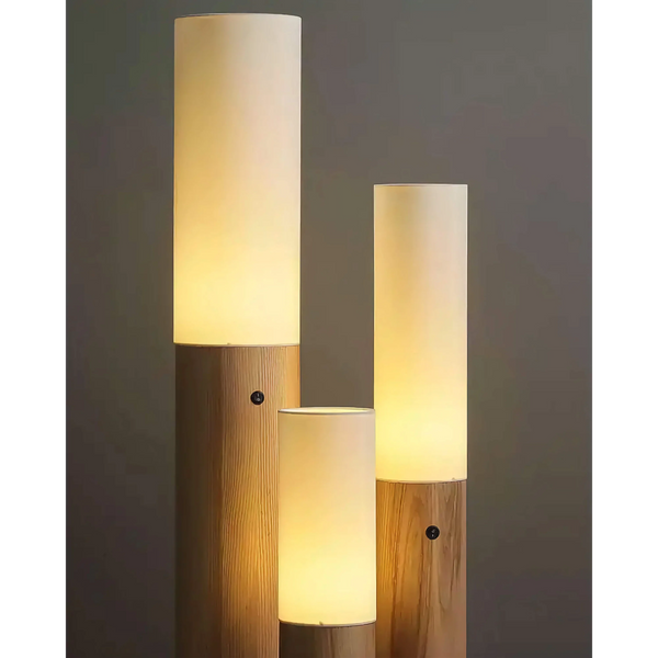 Columnar Wood Floor Lamps | CLWAB25S