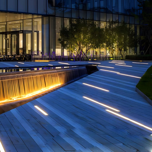 Noralelle LED Long Strip Minimalist Outdoor Lights