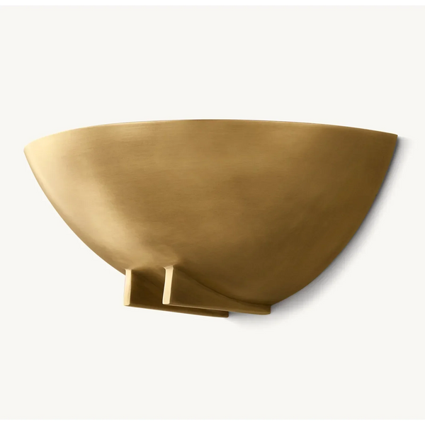 Brass Bowl Wall Sconce | Uplight | CLHBY90