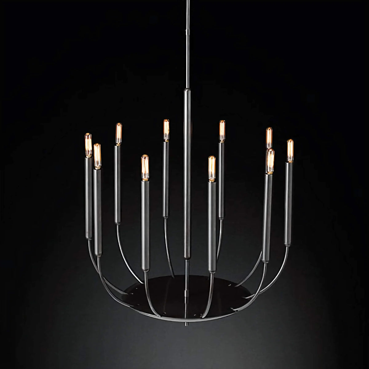 Copper Candelabra Chandelier | CLYV096B