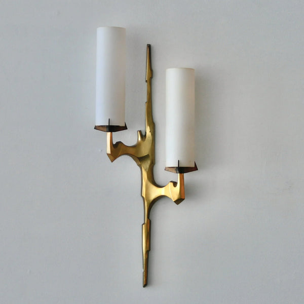Brass & Glass Wall Sconce | CLHGT0555