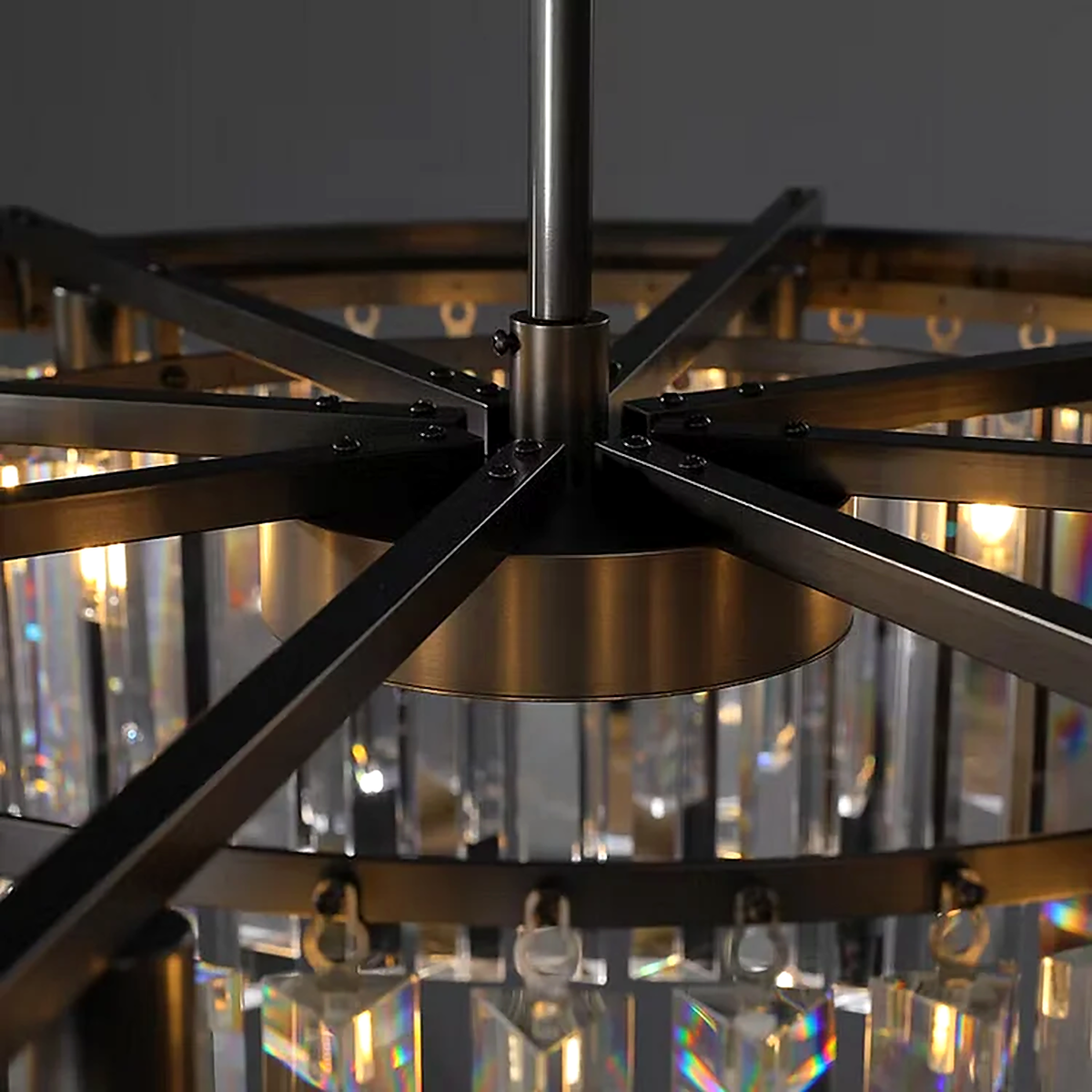 Hand-Cut Crystal Tiered Chandelier | CLHUYL0280
