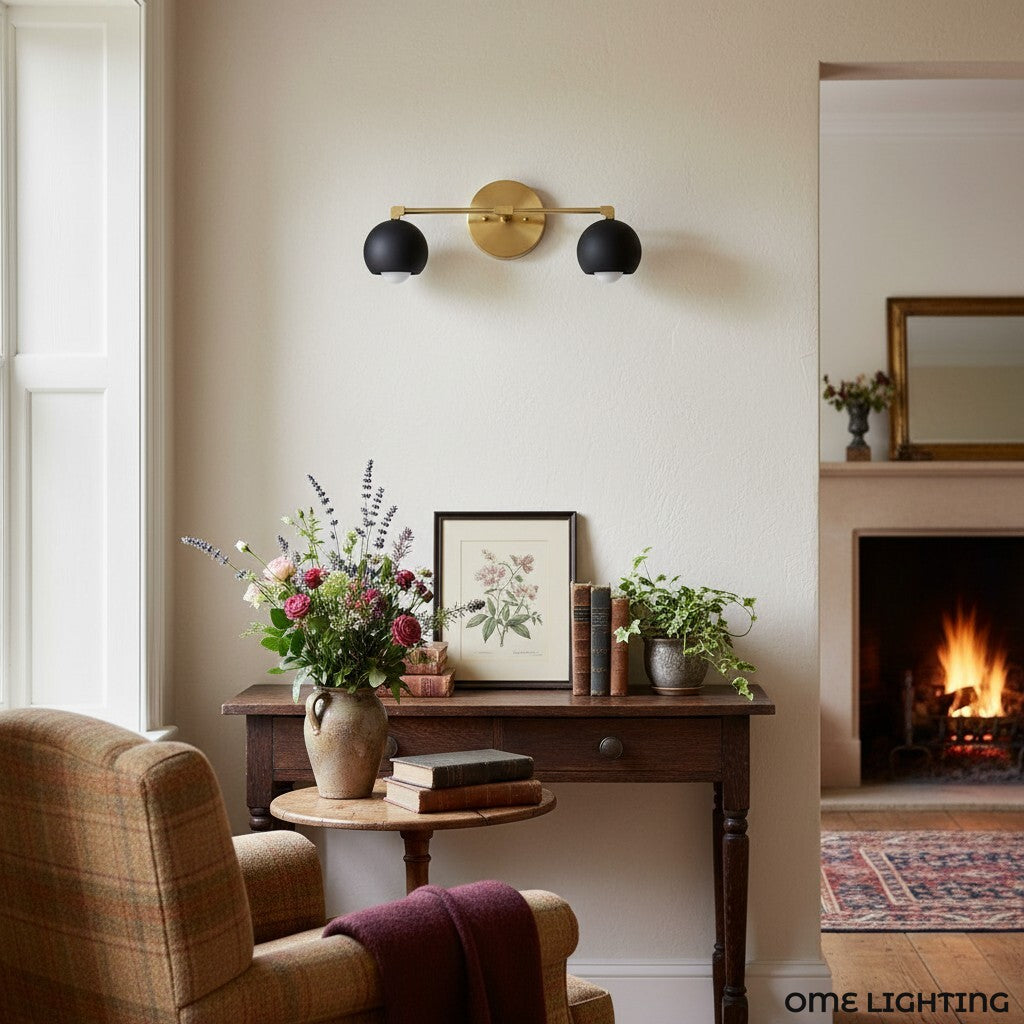 Chroma Globe Wall Sconce Light