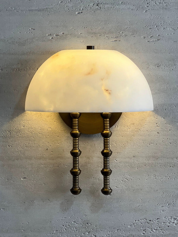 Dome Alabaster Wall Sconce | CLCCS21