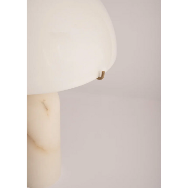 Dome Table Lamp | Marble & Brass | CLPP0202