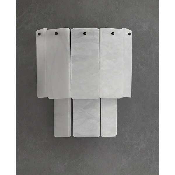 Double Layered Alabaster Wall Sconce | CLVVC0202