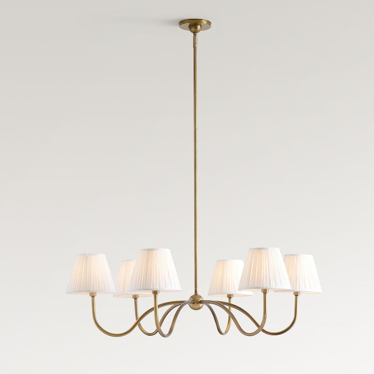 Grace Multi-Head Fabric Chandelier