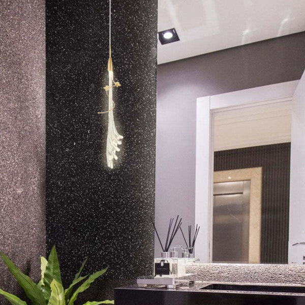 Modern Luxury Gold Glass Light Pendant