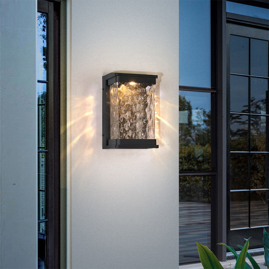 Renalielle Rectangular Outdoor Wall Lights