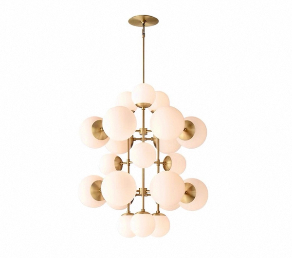 The Aventino Globe Cascade | Alabaster or Glass | CLAVE19