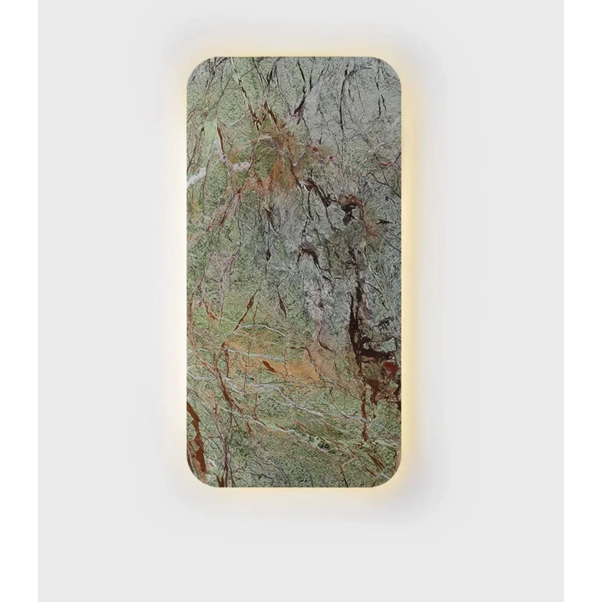 Green Marble Rectangular Wall Light | CLGH89520