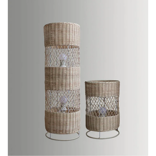 Handcrafted Rattan Lamp Collection | Floor & Table | CLND045