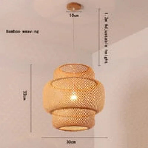 Handmade Bamboo Pendant Light