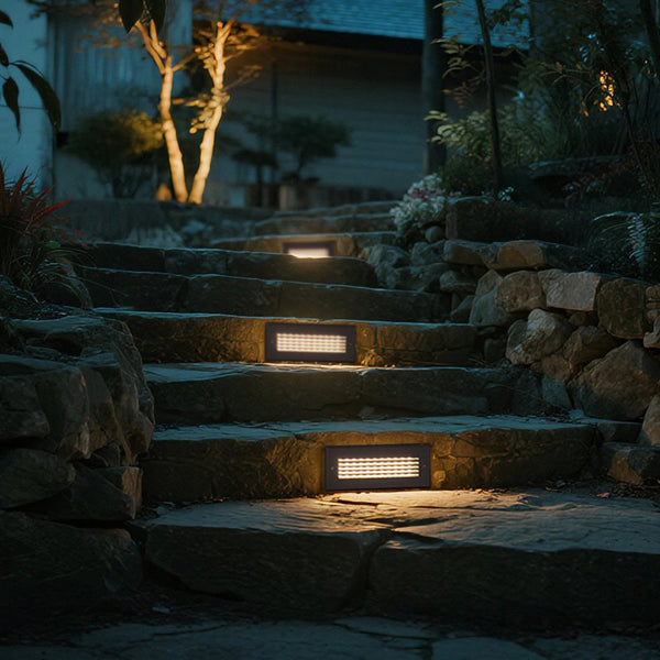 Miraia LED Minimalist Style Outdoor Step Lights