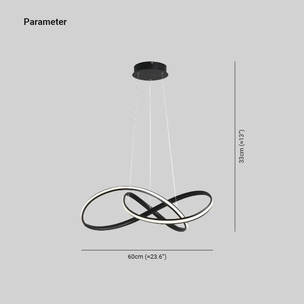 Arisha Pendant Light linear Modern, /Metal, Black/White, Dining Room