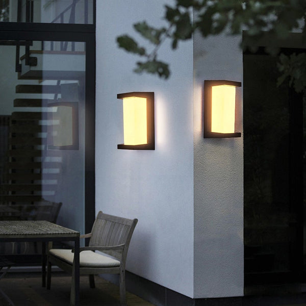 Mirivaria Creative Geometric Modern Outdoor Wall Lights