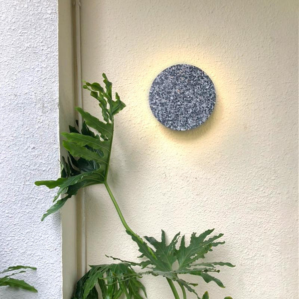 Avenaiella Minimalist Waterproof Terrazzo Outdoor Wall Lights