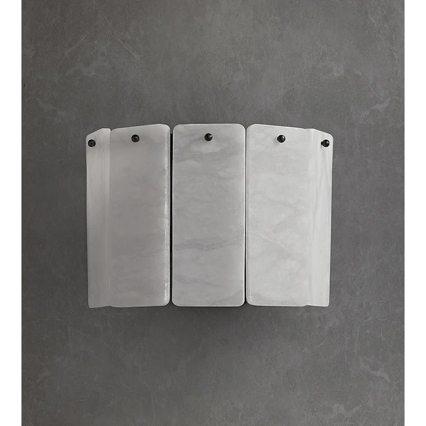 Layered Alabaster Wall Sconce | CLVVC0203
