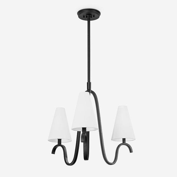 Myvenen Vintage Industrial Fabric Chandelier