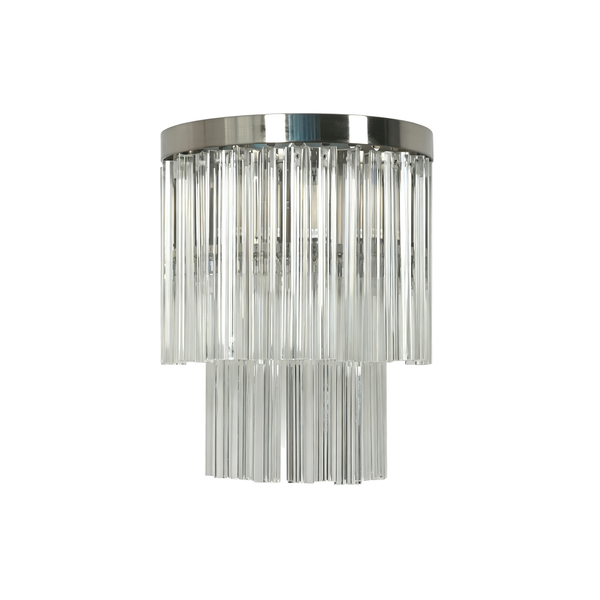 Prismari Tiered Glass Wall Sconce