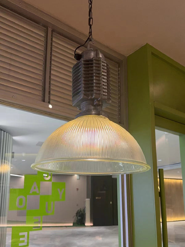 Vosilis Vintage Farmhouse Glass Pendant Light