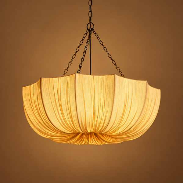 Sabina Pendant | Linen | CLQC029