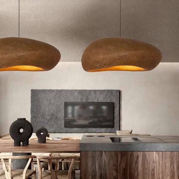 Modern Wabi Sabi Pendant Light