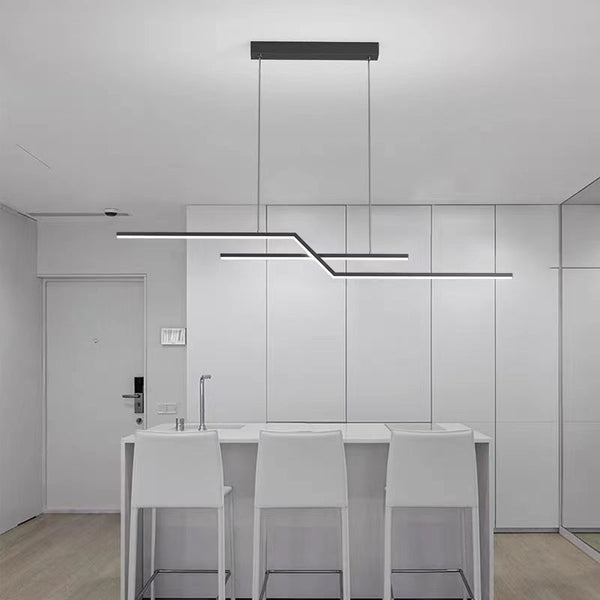 Linear Pendant Light Minimalist Design for Dining Room
