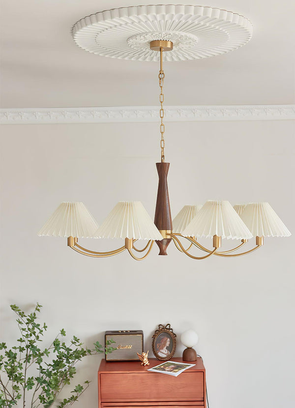 Zarn Pleated Chandelier Fabric