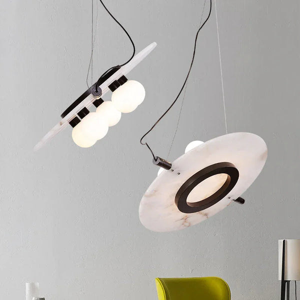 Magma Alabaster Pendant Lamp