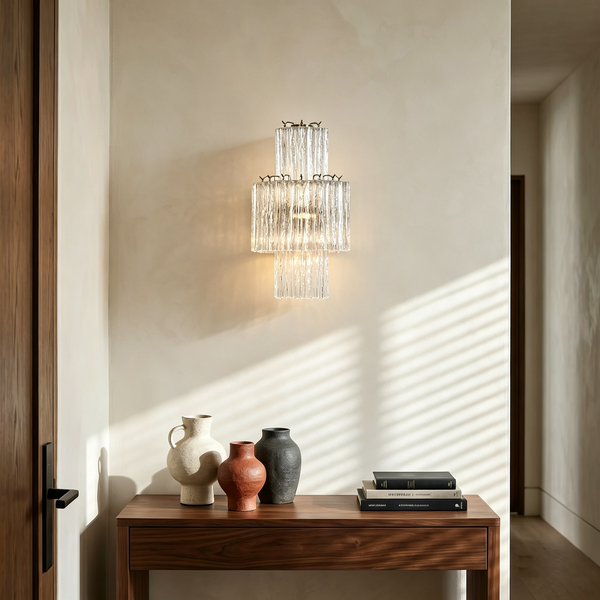 Glacier Tier Glass Wall Light