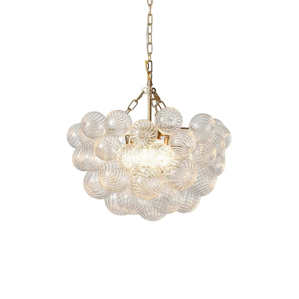 Longree Bubble Ball Swirled Glass Chandelier