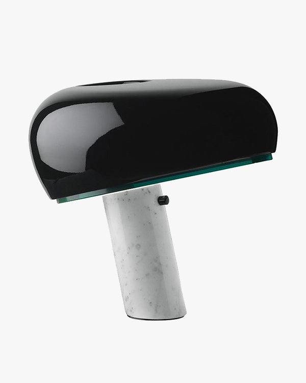 Scandi Marble Dog Table Lamp