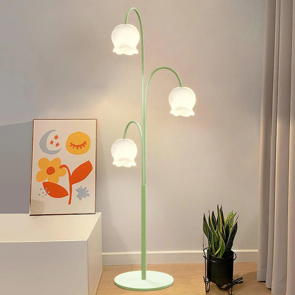 Bell Orchid Floor Lamp