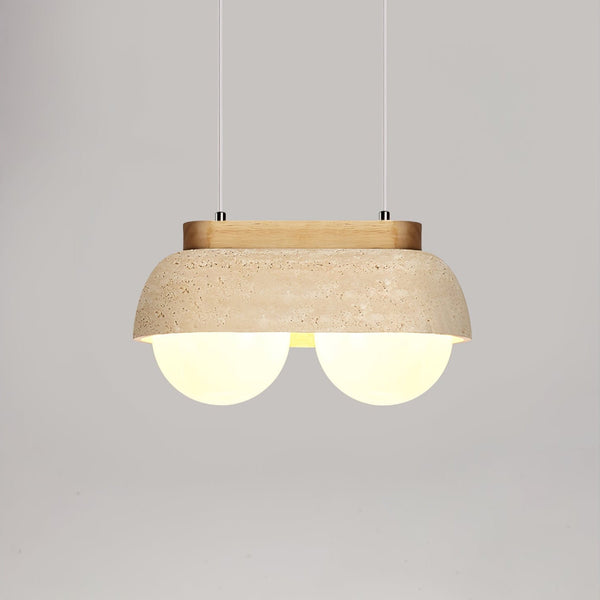 Elowen Travertine Pendant Light