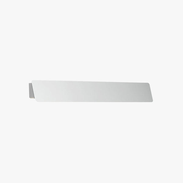 Ray Industrial Linear Metal Outdoor Wall Lamp, Black/White