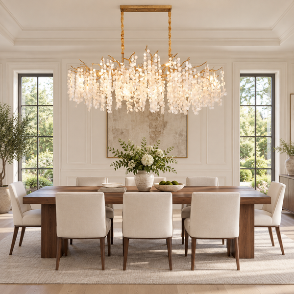 Haverford Branch Waterfall Long Chandelier