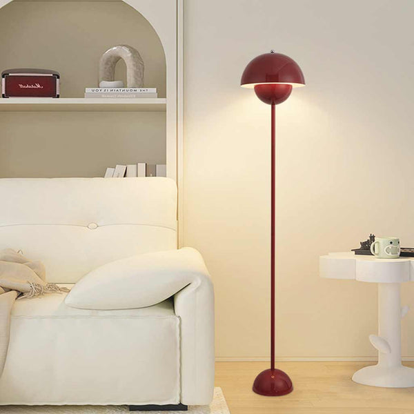 Floor Lamp Iron Mushroom Flower Bud Corner LED, 5 Colors