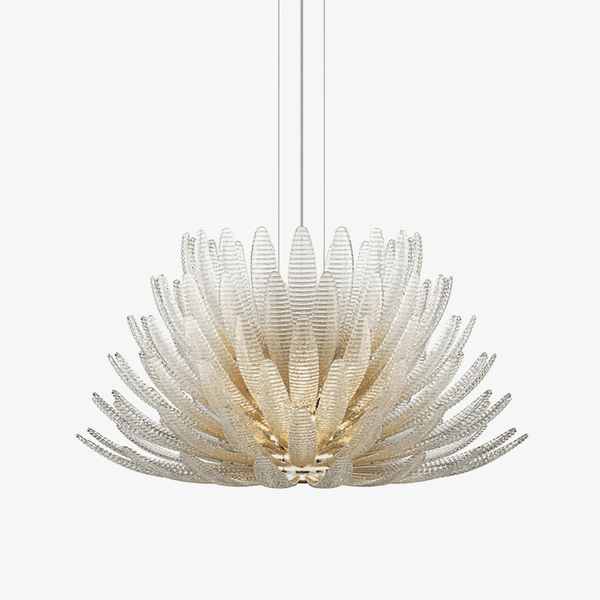 Aurelia Glass Petal Chandelier
