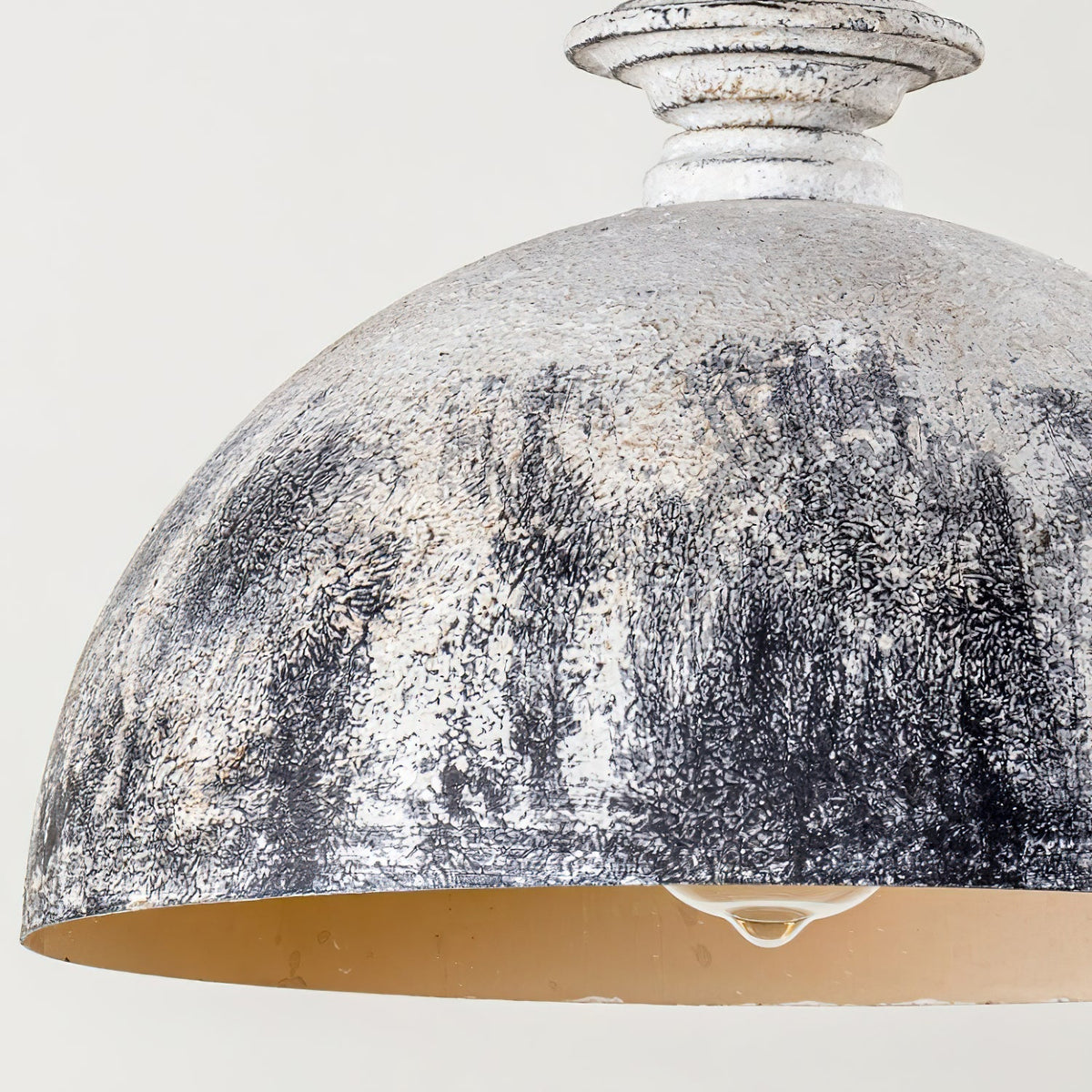 Ilshaos Vintage Industrial Wooden Pendant Lamp