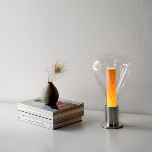 Glass Beaker Table Lamp
