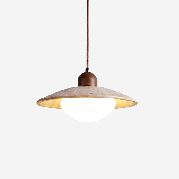 Ritta Pendant Lamp Travertine Minimalist