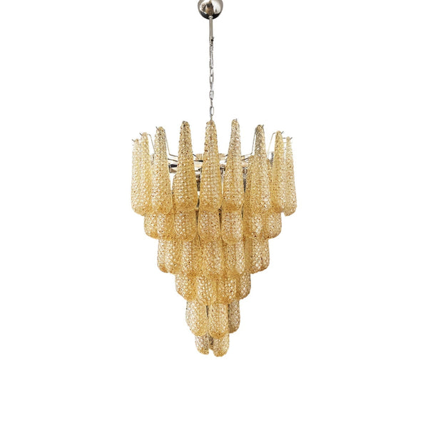 Inset Drop Murano Glass Chandelier