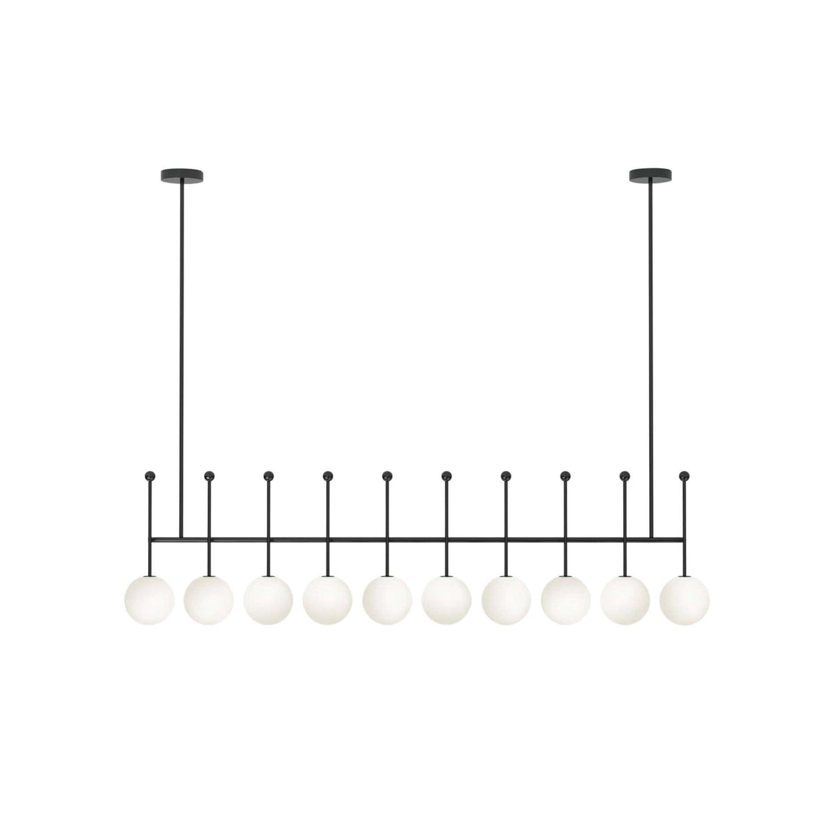Vavele Vintage Industrial Straight Glass Pendant Lamp