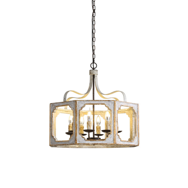 Virinira Country Wooden Pendant Lamp