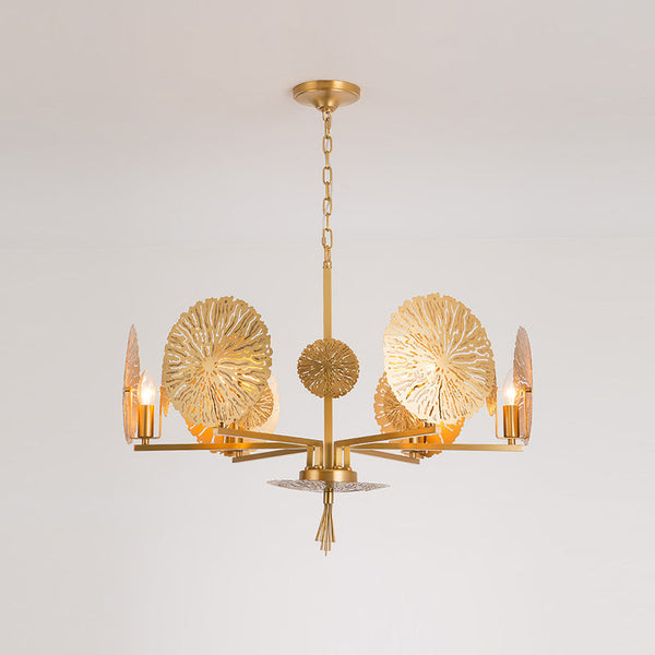 Orb Brass Chandelier