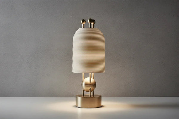 Brass Sculptural Table Lamp | CLBRS932