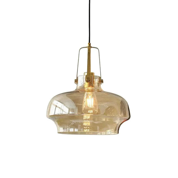 Clear Fish Tank Shaped Glass Pendant Light