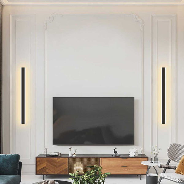 Wall Lamp Minimalist Linear Indoor LED Light, 3 Colors