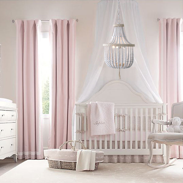 Silva Design LED Pendant Light Wood Wood Bed Living Childrensroom